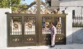 農(nóng)村庭院大門護欄均可支持款式定制服務(wù)